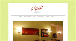Desktop Screenshot of bistro-amidi.de